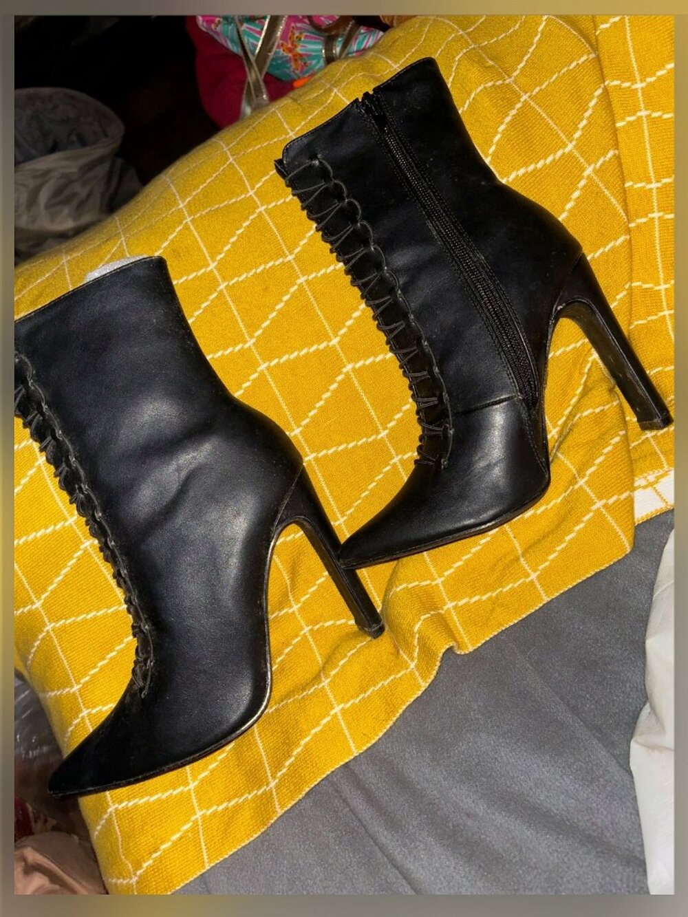 Size 36 - Fashion Nova Heeled Boots